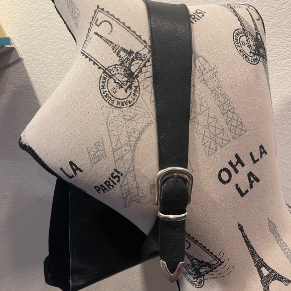 Extremely rare vintage❗️Donald Pliner velvet backpack style bag - Picture 4 of 6